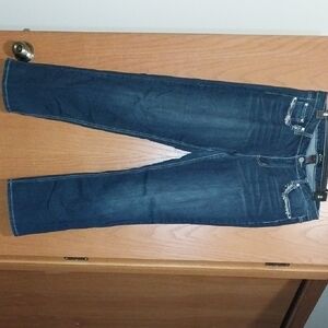 Dark Blue Denim Jeans